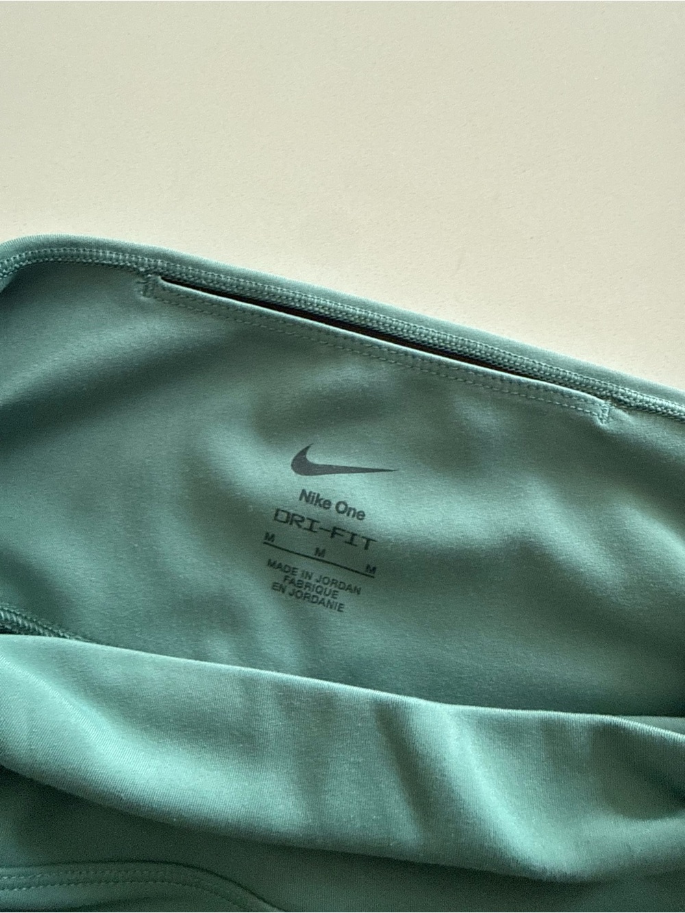 Nike One Dri-Fit High-Rise 7/8 Leggings | Women’s Med. Bicoastal Green - Picture 5 of 7